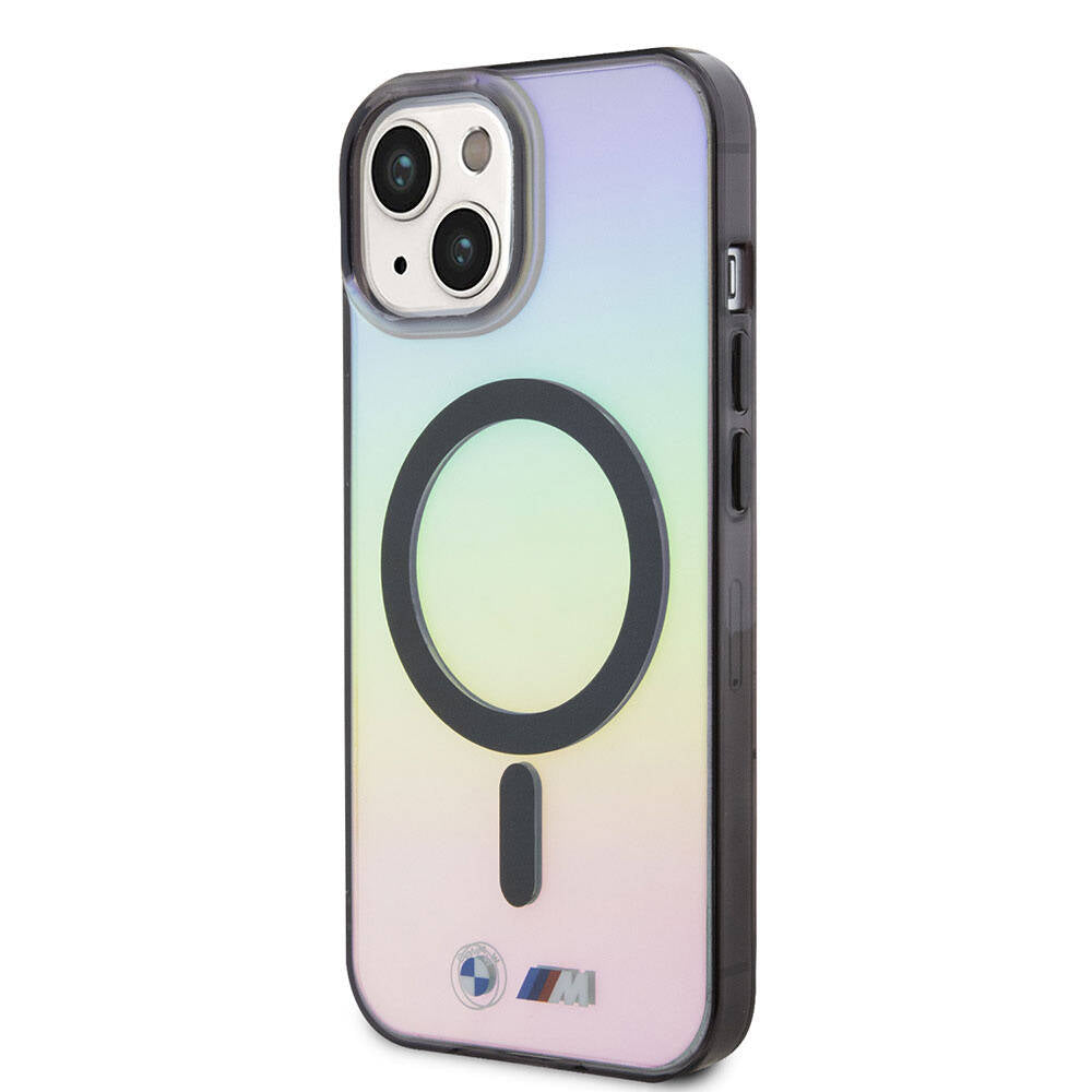 BMW iPhone 15 Magsafe Şarj Özellikli Transparan Renk Geçişli Iridescent Orjinal Lisanslı Telefon Kılıfı - 2 BMW iPhone 15 Magsafe Şarj Özellikli Transparan Renk Geçişli Iridescent Orjinal Lisanslı Telefon Kılıfı - 2